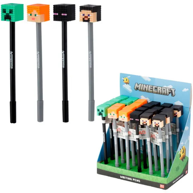 Στυλό Minecraft Fine Tip Pen (τυχαία επιλογή σχεδίου) 2