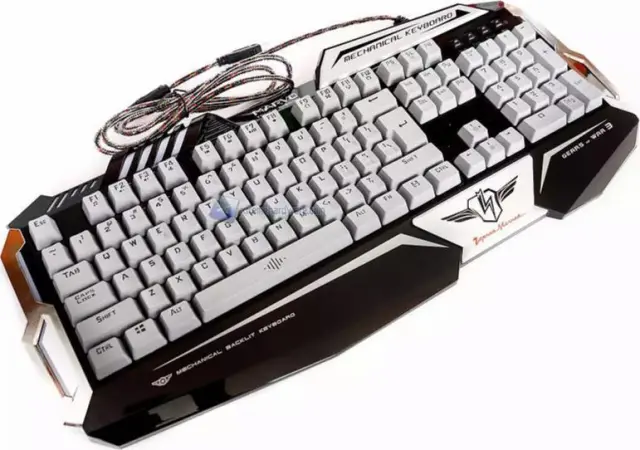 Marvo Gaming Μηχανικό Πληκτρολόγιο με φωτιζόμενα πλήκτρα KG910
