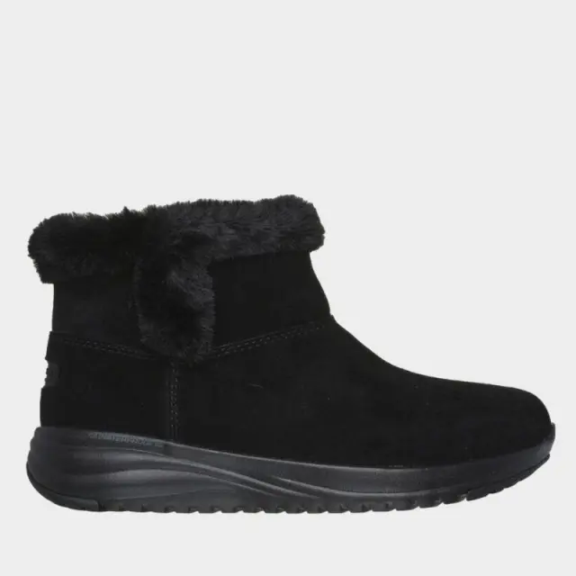 Μποτάκι Με Γούνα Skechers Cozy Step 144775-BBK Μαύρο - 38.5