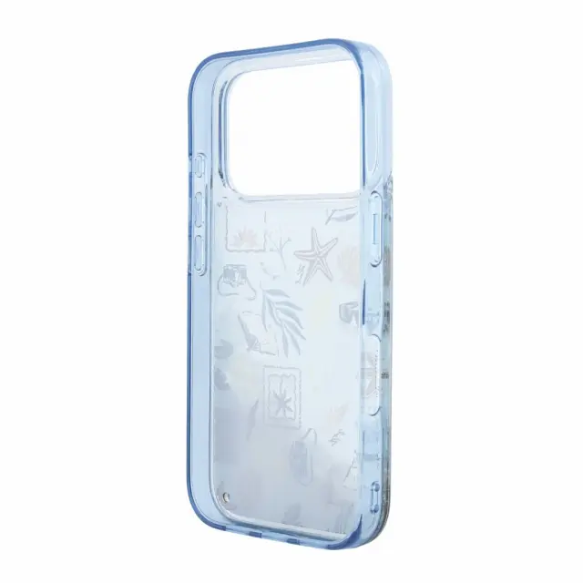 Karl Lagerfeld® Liquid Glitter Beach Θήκη για iPhone 17 Pro Max/18 Pro Max- Blue. 2