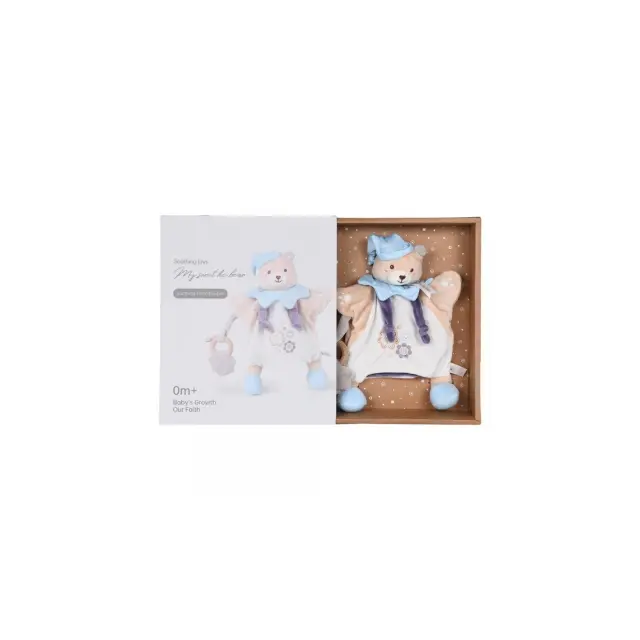 Μαλακό Πανάκι Teddy Flower Nani Cuddle & Puppet 60-109 2