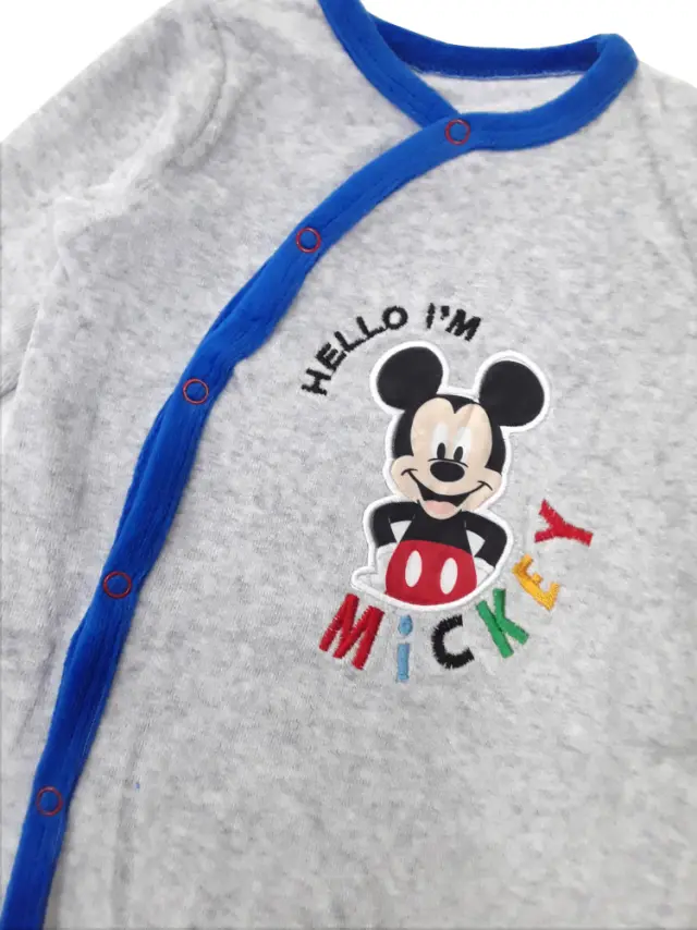 Βρεφικό Φορμάκι Ολόσωμο Mickey Grey 8030241 - 12 M (80cm) 2