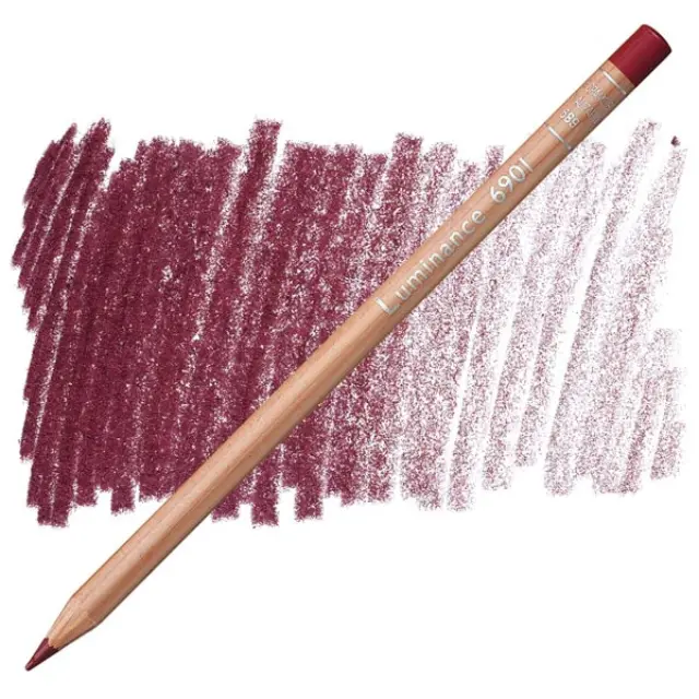 Ξυλομπογιά Caran d'Ache Luminance - 589 Crimson Alizarin