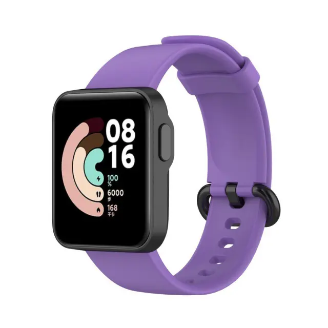 Soft Silicone Λουράκι Σιλικόνης Για Xiaomi Mi Watch Lite / Redmi Watch - Μωβ ΟΕΜ 3