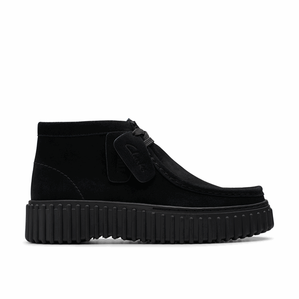 Clarks Torhill Moss Black black suede - 39.5 2