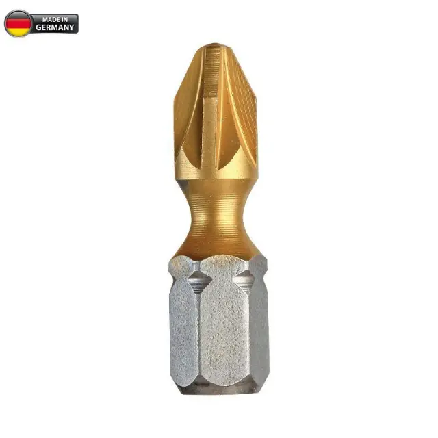 Bormann Pro BHT3521 – Μύτη σταυρού Pro Torsion Tιτανίου PZ1 25mm 10τεμ (045014)