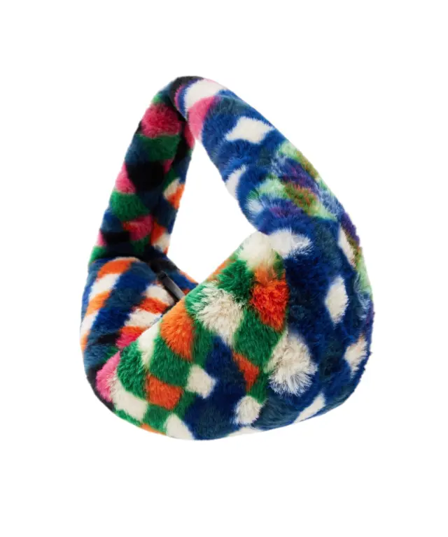 Desigual - Γυναικεία Τσάντα Ώμου Coqueta Bangor 23WAXA40-2000 Μαύρο/Πολύχρωμο 3