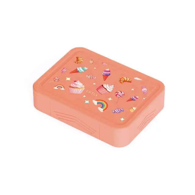 Estia Παιδικο Φαγητοδοχειο Save The Aegean 1330Ml Με 5 Θηκες Candy Sky