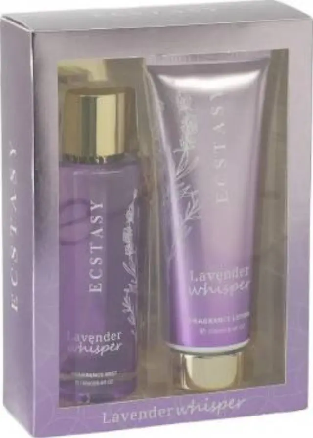 Ecstasy Σετ Δώρου Lavender Whisper Body Mist 250ml & Body Lotion 236ml