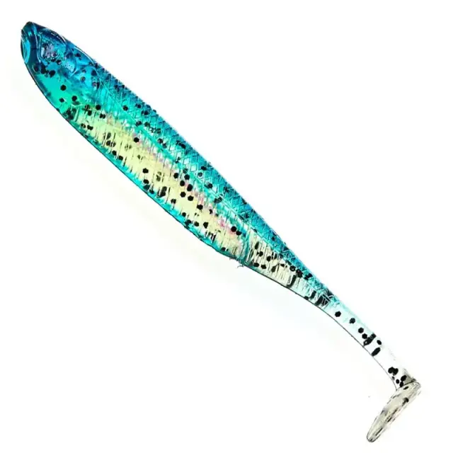 Ψαράκι Σιλικόνης Lucky John 3D Makora Shad Tail με 3D Ρεαλισμό (6 τμχ) 3" / 7.6cm 003 3