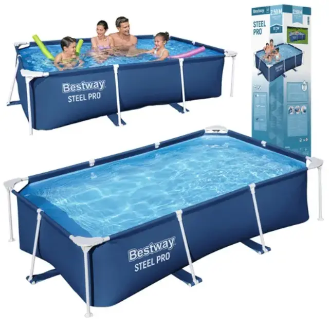 Bestway Πισίνα Steel Pro με Μεταλλικό Σκελετό 259x170x61 cm