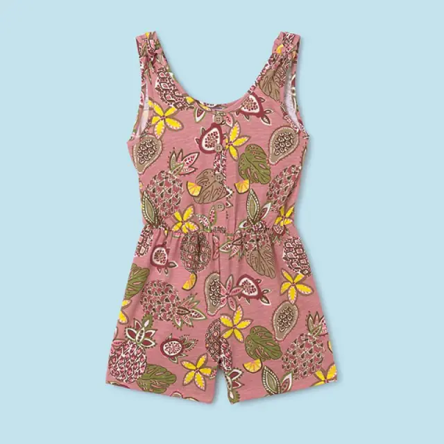 Junior 10 έως 18 ετών Φόρμα σταμπωτή Better Cotton ροζ πέταλο - 16Ε