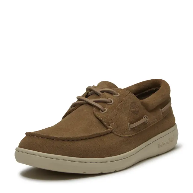 Ανδρικά Δερμάτινα Μοκασίνια Timberland Portofino Pier Boat TB0A6CXMEW1 Μπεζ Suede Μπεζ - 41 2