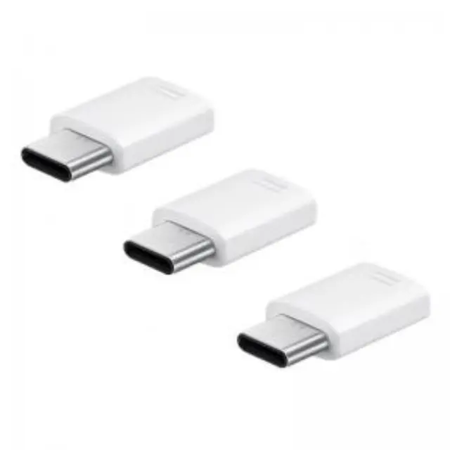 Αντάπτορας Samsung EE-GN930KWEG Micro USB (Female) σε USB C (Male) Λευκό (3 τεμ.) N53515 2