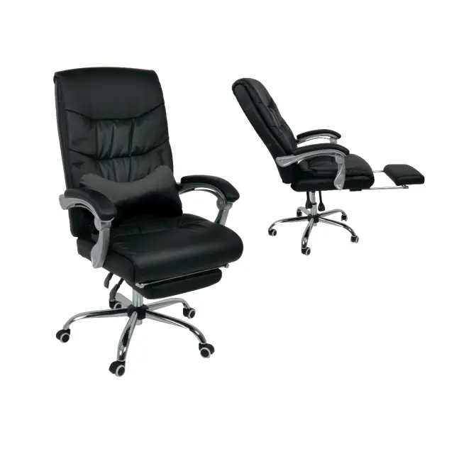 Πολυθρόνα BF9650 PU Μαύρο 65x78x112/120cm
