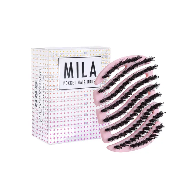 Sister Young Mila Pocket BV Επαγγελματική Βούρτσα Pink