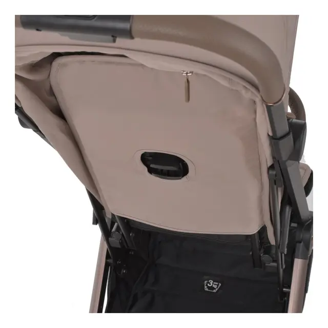 Καρότσι Bebe Stars Isla Automatic Almond Beige 195-175 3