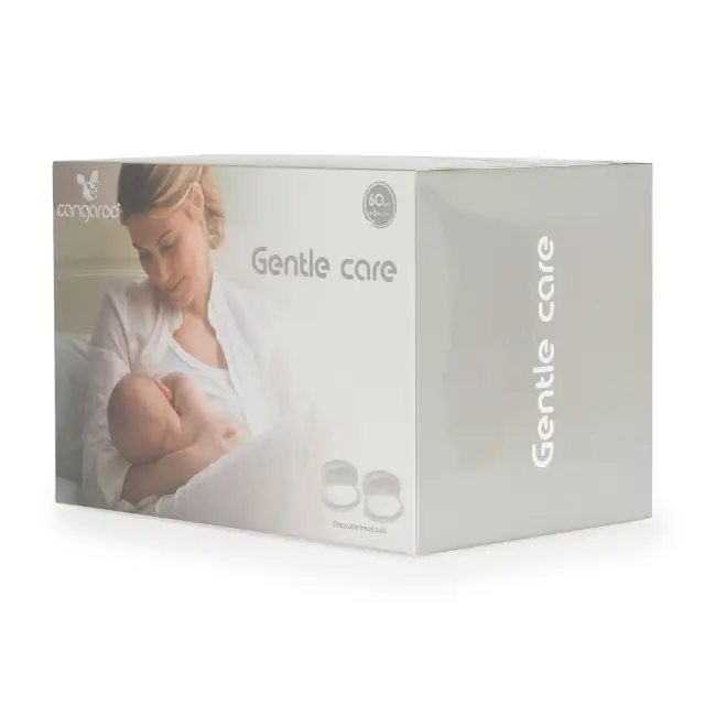 Επιθέματα Στήθους Υποαλλεργικά Gentle Care 60 Τεμάχια + Δώρο 6 Τεμάχια Cangaroo 3800146260149