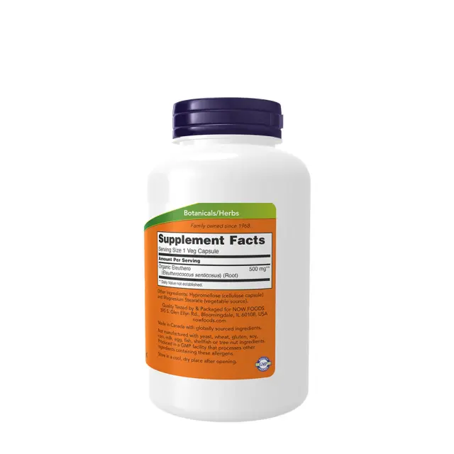 Now Foods Eleuthero 500 mg 2