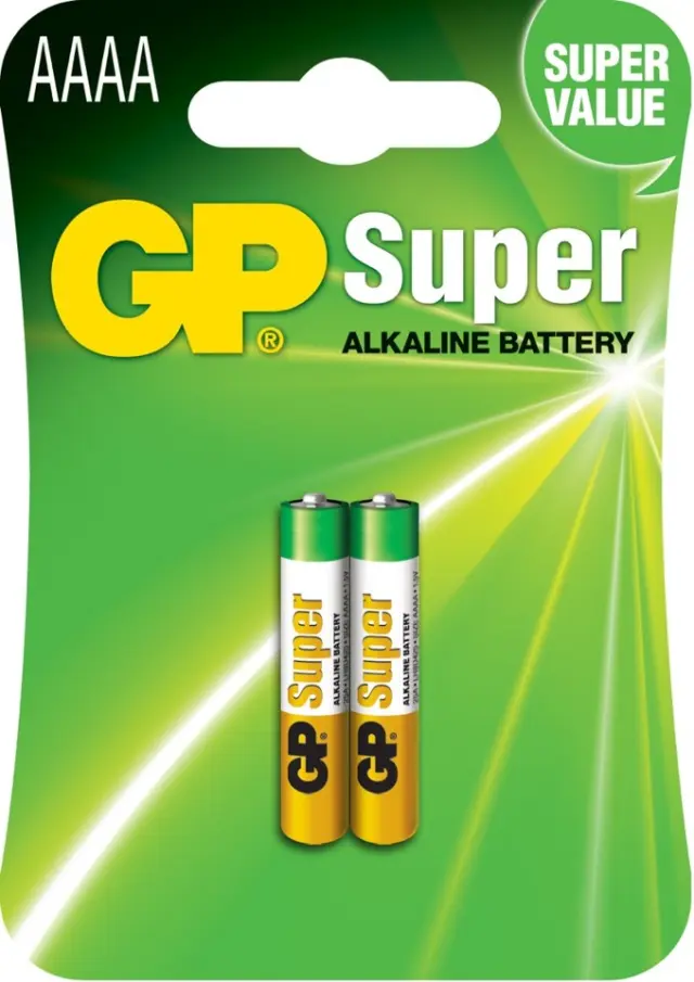 G- Super Alkaline Battery Size AAAA 2-LR61-pac- Electronics