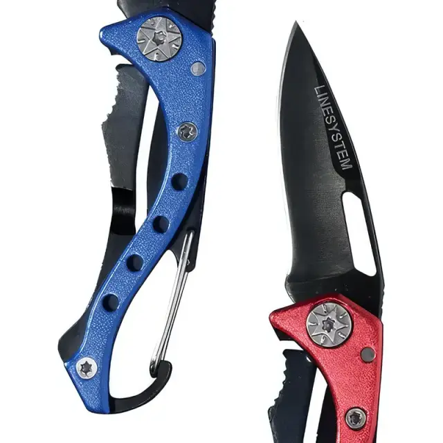 Μαχαίρι Line System Tags Tough & Sharp Knife Mini Μπλε 3