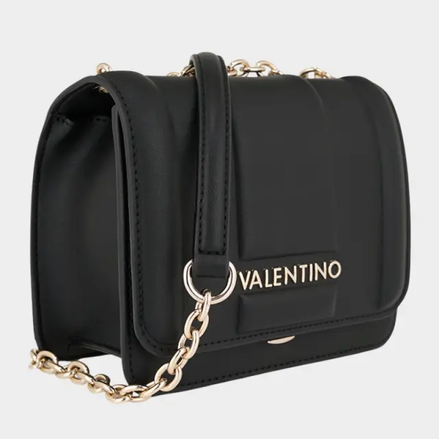 Valentino Bags - Γυναικεία Τσάντα Ώμου Brass VBS8G610-001 Μαύρο 2