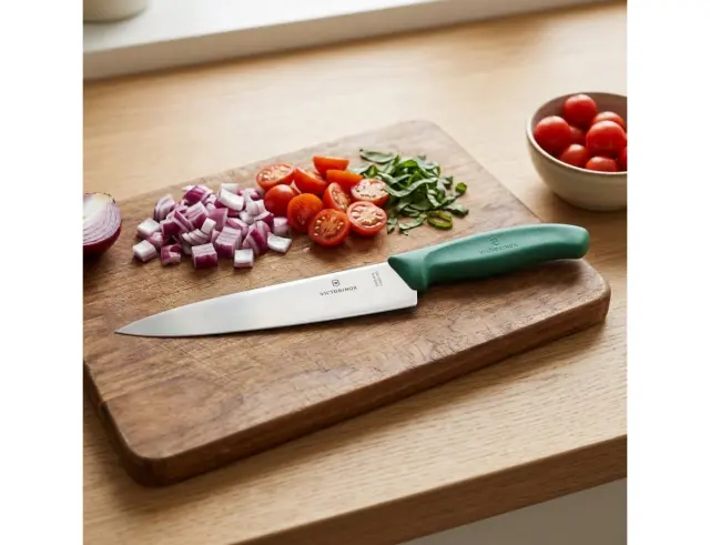 Μαχαίρι σεφ Victorinox Swiss Classic με μήκος λεπίδας 19cm - Green6.8004.19C1B