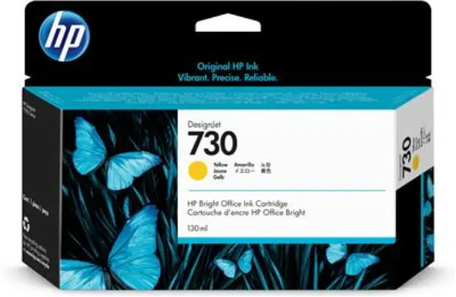 HP 730 Original Yellow (P2V64A)