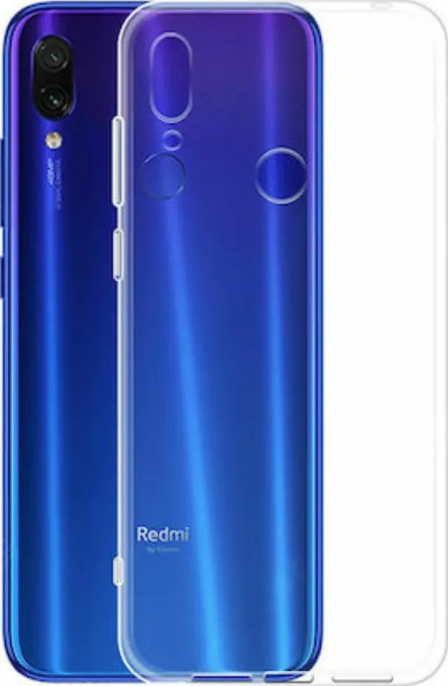 Back Cover Σιλικόνης Διάφανο (Redmi Note 7 / 7 Pro) 2MM