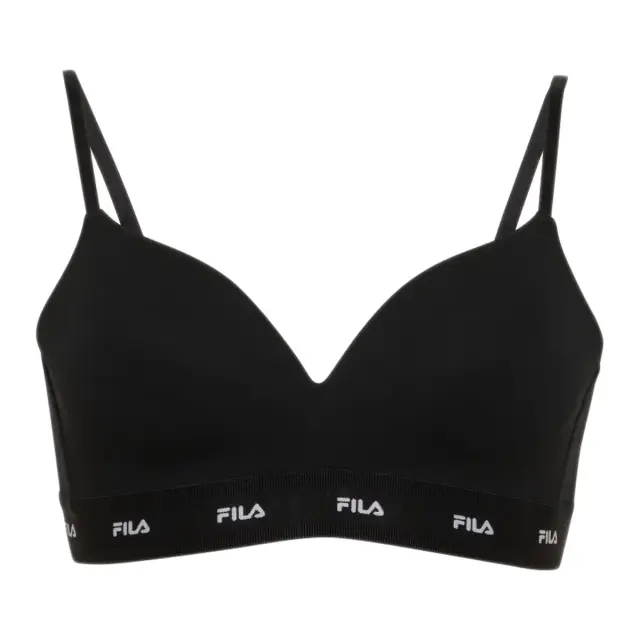 FILA Γυναικείο Μπουστάκι με Επένδυση, Χρώμα Μαύρο - S 3