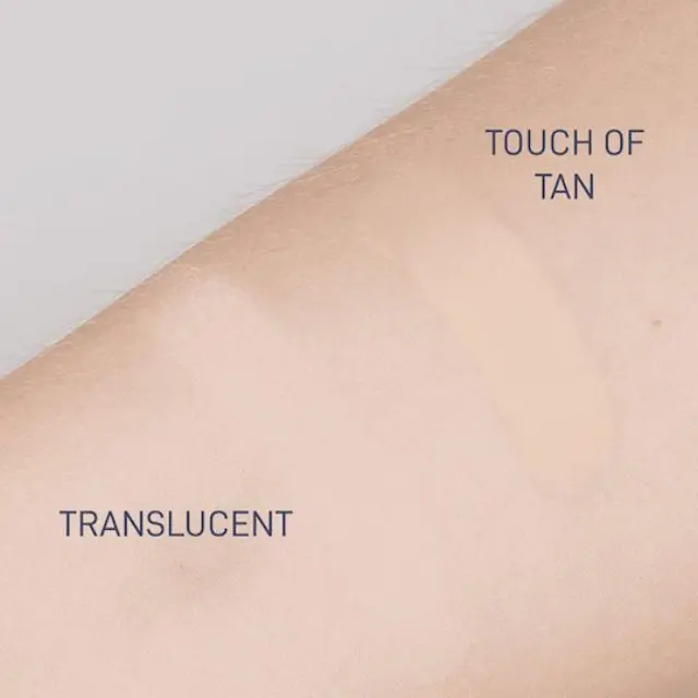 Brush On Block Touch of Tan Mineral Powder Sunscreen Spf 30 Αντηλιακή πούδρα προσώπου με χρώμα 3,4gr 2