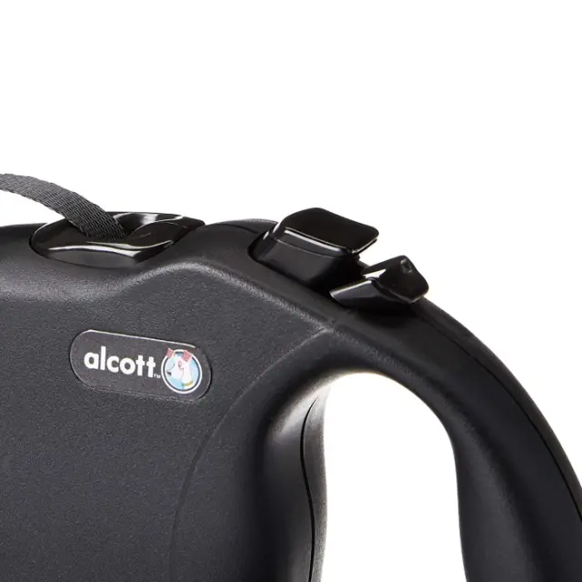 Alcott Wanderer Οδηγός Αυξομειώμενος 5m Μαύρο Μαύρο - L 2