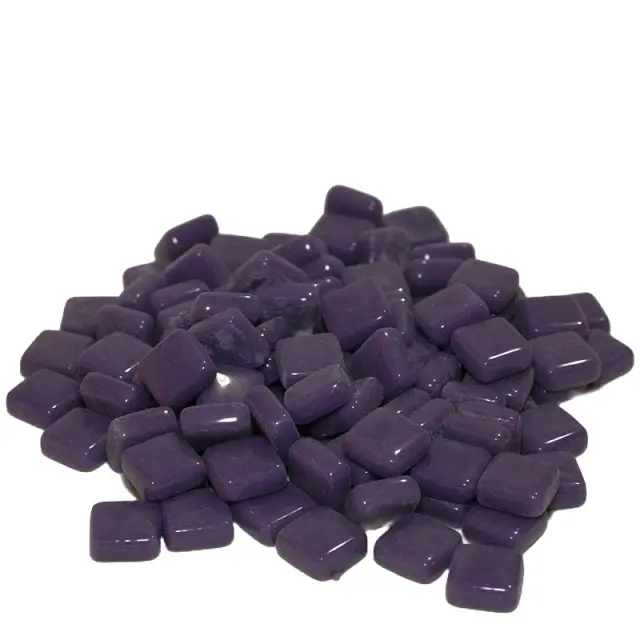 Γυάλινη Ψηφίδα Pure Glass PG60 - 10x10mm - Violet - 100gr