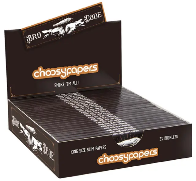 Choosypapers Χαρτάκια King Size Slim 32φ. - Bro Code 3
