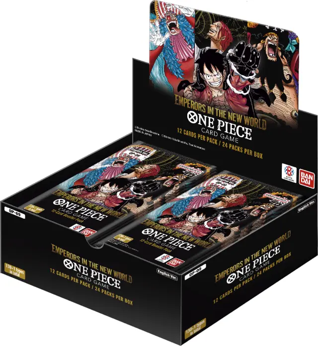 ONE PIECE CARD GAME - OP09 Emperors in the New World Booster Box (24 boosters) - EN