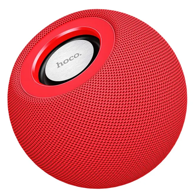 Φορητό Ηχείο Wireless Hoco BS45 Deep Sound Sports V5.0 TWS 5W 500mAh με Ενσωματωμένο Μικρόφωνο FM USB AUX θύρα Micro SD Κόκκινο 3