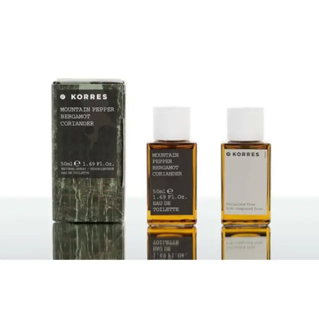 ΚΟΡΡΕΣ Eau De Toilette Ανδρικό Άρωμα Mountain Pepper Bergamot Coliander 50ml 3