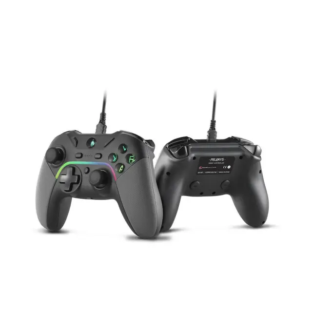 Spartan Gear - Pelekys Wired Controller (compatible with PC and playstation 3) (colour: BLACK) 3