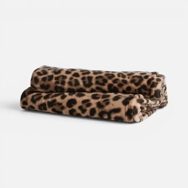 Κουβερτάκι Καναπέ Cheetar 130x180 Nef Nef Homeware, 100% ΠΟΛΥΕΣΤΕΡΑΣ - BROWN (040940)
