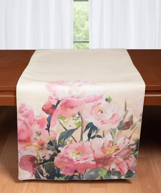 Τραβέρσα με στάμπα (45cm x 170cm) ks178-1 - -