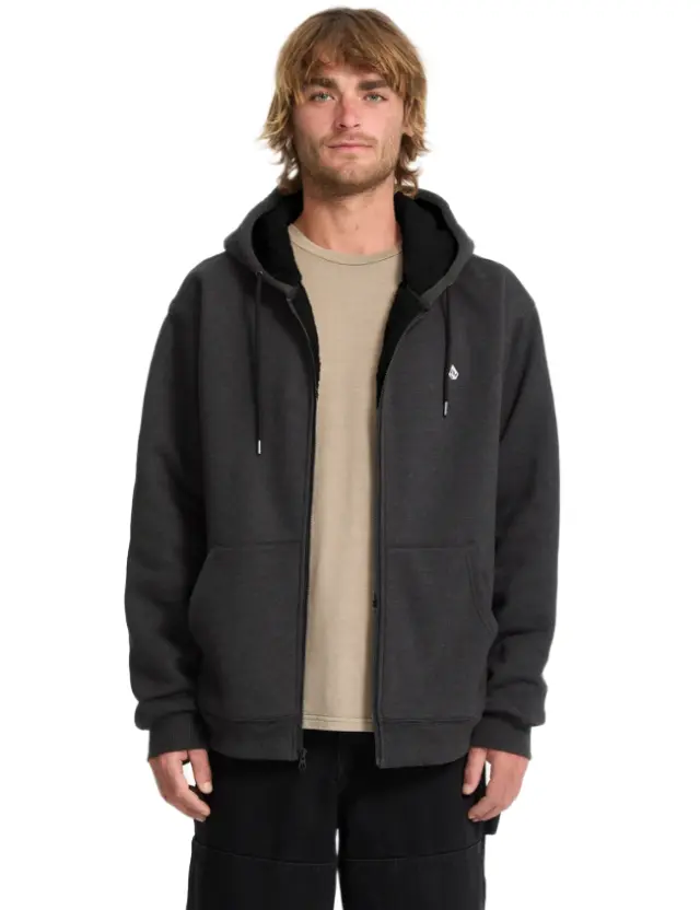 Volcom Single Stone Lined Zip Hoodie ανδρική ζακέτα φούτερ με κουκούλα A5832602-1
