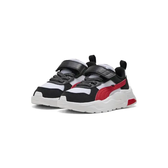 Βρεφικά Παπούτσια Puma Trinity 2 για Αγόρια Black-Red (Μεγέθη 21-27) ΜΑΥΡΟ 3