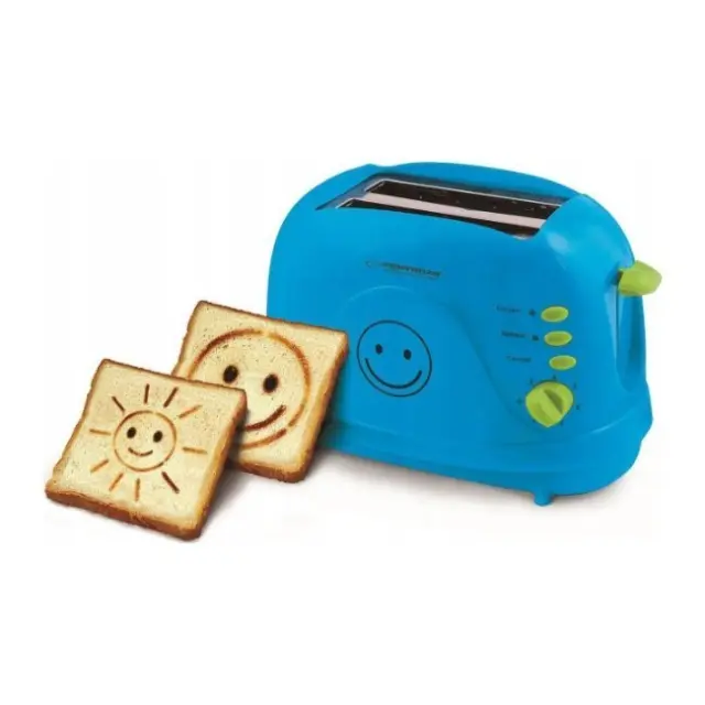 Esperanza Φρυγανιέρα Smiley 750W Blue (EKT003B)