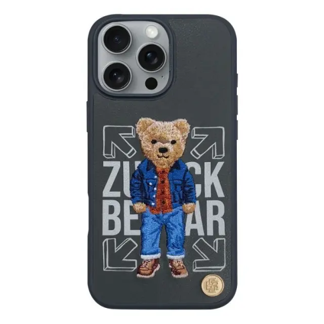 ZUCK BEAR case SAN FRANCISCO FORTUNE for IPHONE 16 Pro Max social vibe