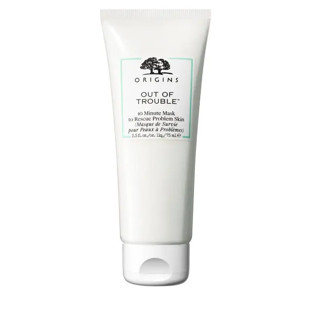 Origins Out of Trouble 10 Minute Mask to Rescue Problem Skin Μάσκα Προσώπου για Λιπαρές Επιδερμίδες με Τάση Ακμής, 75ml