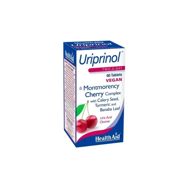 HEALTH AID Uriprinol Συμπλήρωμα Διατροφής για την Καλή Υγεία του Ουροποιητικού, 60 tabs