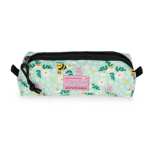 Legami My Pencil Case Bee Green (Μελισσούλα) Κασετίνα Μαλακή 22cm SPC0020 2