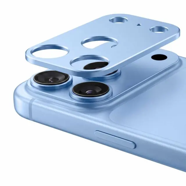 Tech-protect Camalloy Fit+ iPhone 18 Pro Light Blue 3