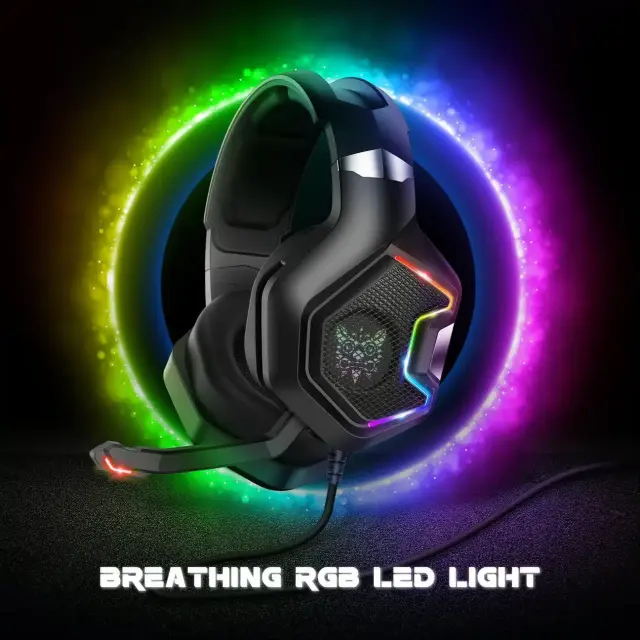 ONIKUMA K10 Pro Professional Wired Gaming Headset with RGB Backlight 3