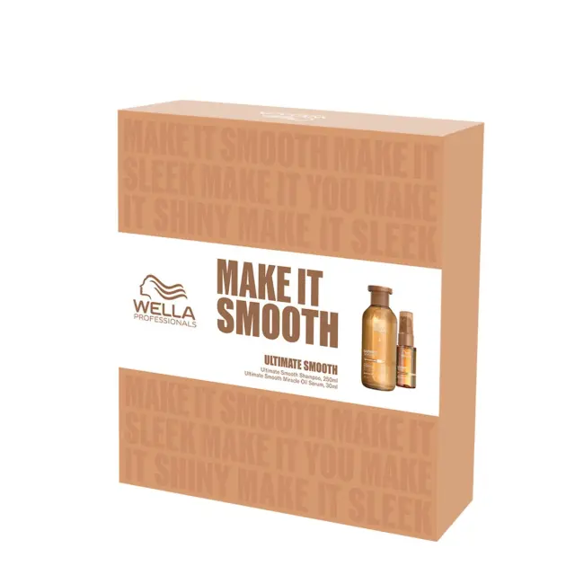 Wella Professionals Ultimate Smooth Spring Set 2026 (Shampoo 250ml, Miracle Oil Serum 30ml)